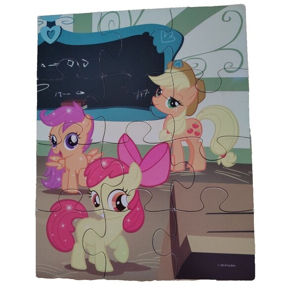 "My Little Pony"  Jigsaw Puzzle LOT of 6 Hasbro,  Spinmaster Games - Pre-owned - Picture 7 of 16